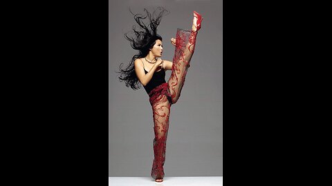 Cross kick Studio Films Kelly HU Moore Martial Artist 2