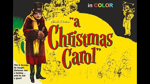 SCROOGE: A CHRISTMAS CAROL 1951 in COLOR TV Presentation Introduced by Patrick MacNee FULL MOVIE