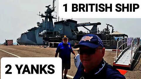 TWO YANKS INVADE THE ROYAL BRITISH NAVY IN THAILAND. #allies
