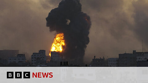 Israeli army says Gaza City completely encircled - BBC News - Arab Urdu News