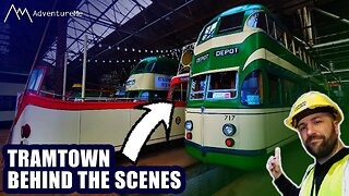 Hidden Secrets Of Blackpool's Historic Tramtown Depot