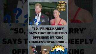 🇬🇧 ‘PRINCE HARRY’ IS UPSET AT ‘KING CHARLES’ ROYAL SNUB?? #shorts #princeharry #harryandmeghan #wtf