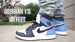 "Obsidian" Air Jordan 1 W/ On Foot Review