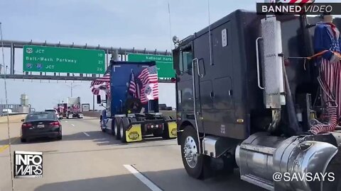 Peoples Convoy Arrives at DC and the Capital Freaks Out!