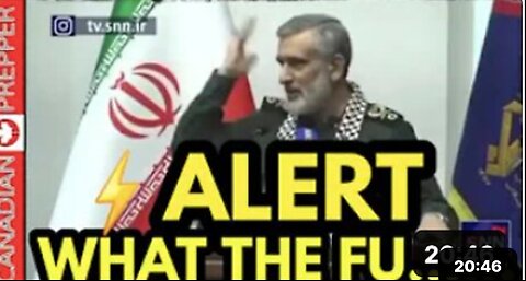 ⚡ALERT! ISRAEL AIRSTRIKES IRAN. TOP LEADERS ASSASSINATED. EMERGENCY MEETING IN TEHRAN... WTF!