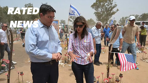 Danny Danon and Nikki Haley Visit Massacre Sites in Israel's South