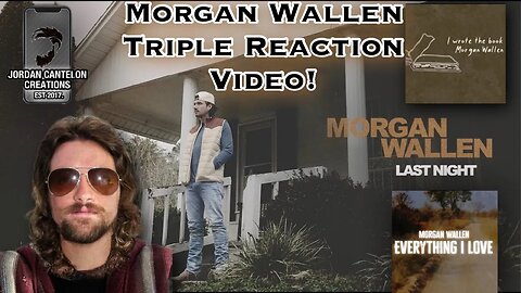 REACTING TO MORGAN WALLEN FOR THE FIRST TIME EVER??!! Morgan Wallen 3 Song Reaction Video!