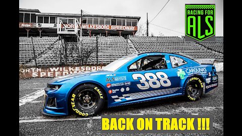 Racing for ALS Hendrick Track Attack #388 is Back on Track! North Wilkesboro NASCAR Speedway Reveal