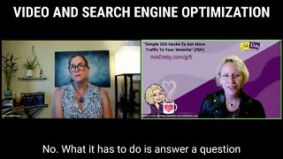 Video and Search Engine Optimization
