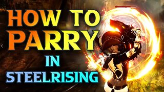 How To Parry In Steelrising