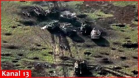 Fighters of 72nd brigade ambushed and destroyed many Russian equipments