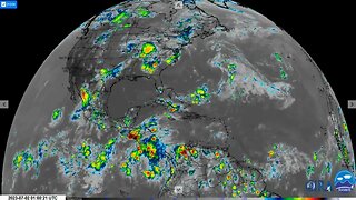 Živ Čovek Miran Rubin - Tropical Storms Cindy and Bret 2023 - Hurricane Adrian and Beatriz 2023