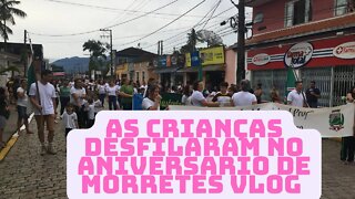 Aniversário de Morretes- Os gêmeos desfilaram- Vlog Rotina