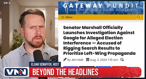 Kansas Senator Accuses Google of RIGGING the Upcoming Election by Manipulating Search Results