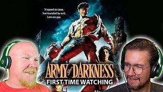 ARMY OF DARKNESS (1992) | FIRST TIME WATCHING | (Horror Movie Reaction) | #moviereaction