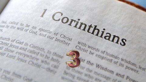 1 Corinthians - Chapter 3