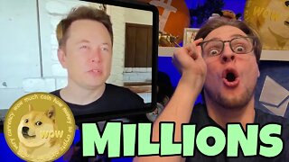 Elon Musk About To Make Dogecoin Holders Millions of Dollars