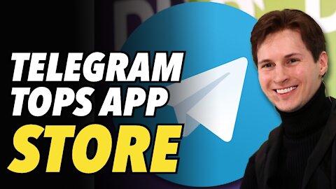 Telegram is now the NUMBER ONE downloaded app in the world
