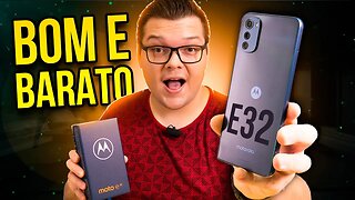 MOTO E32 | O MELHOR ABAIXO DOS R$1000 ?