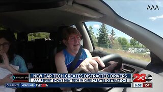 New car tech creates distracted drivers