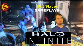 Extra Gameplay Halo Infinite 1st Beta ODST Bot Slayer (Recharge) | Solo Play
