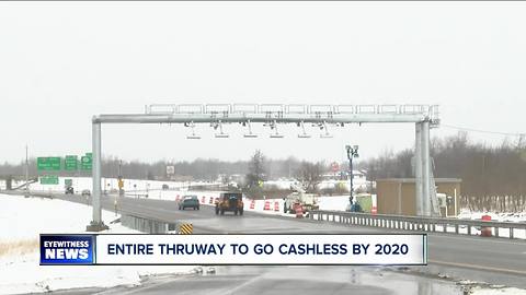 Thruway to go cashless by 2020