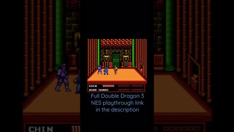 Double Dragon 3 NES