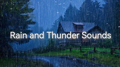 Relaxing Rain Sounds - Sleep & Study Live Stream | Soothing Rain Noise
