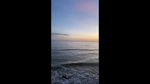 Livestream Clip - Pink Streak Cloud at Sunset