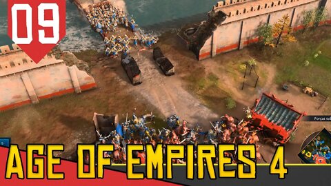 Khan é IMPERADOR DA CHINA! - Age of Empires 4 #09 [Série Gameplay PT-BR]