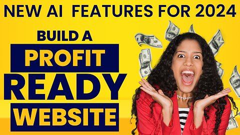 Make a Profit Ready Website For 2024 NEW AI FEATURES - Wealthy Affiliate Black Friday SALE 2023