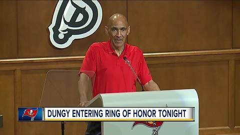 Former head coach Tony Dungy to enter Ring of Honor during Steelers-Buccaneers game