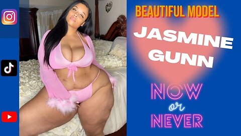 Plus Size Model Jasmine Gunn * Curvy Model Jasmine Gunn biography * Jasmine Gunn bio Curvy Models