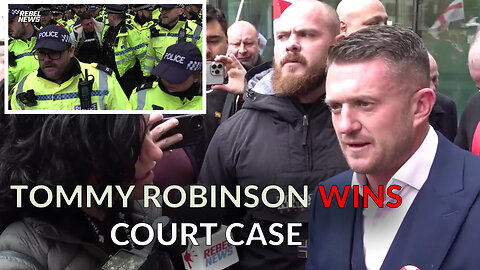 BREAKING: Charges dismissed against Tommy Robinson!