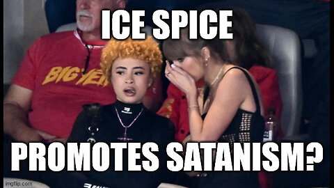 Did Ice Spice Promote Demotic Symbols at the Super Bowl?