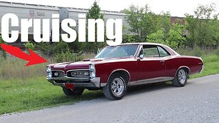 Cruising A 1967 GTO