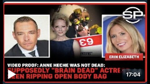 Video Proof: Anne Heche Was Not Dead: Supposedly "Brain Dead" Actress Seen Ripping Open Body Bag