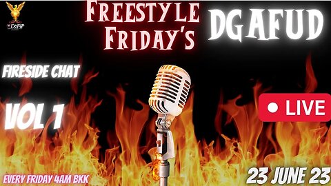 Drip Network Freestyle DGAFUD Friday Live discussion on all things #dripnetwork