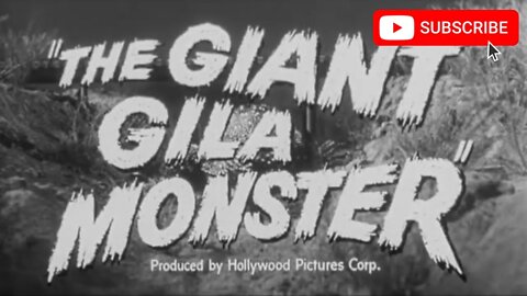 THE GIANT GILA MONSTER (1959) Trailer [#thegiantgilamonstertrailer #thegiantgilamonster]