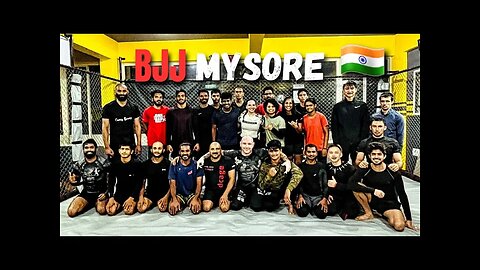 Teaching Brazilian Jiu-jitsu In Mysore India 🇮🇳 Genesis MMA