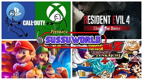 Feedback SussuWorld - Atualizações Sony x Activision, Capcom Spotlight, Super Mario e Dragon Ball !!