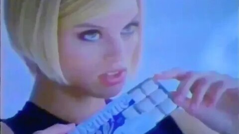 Sexy 90's Dentyne Ice Commercial "Nothing's Colder Than Ice, Dentyne Ice Song" (1998)