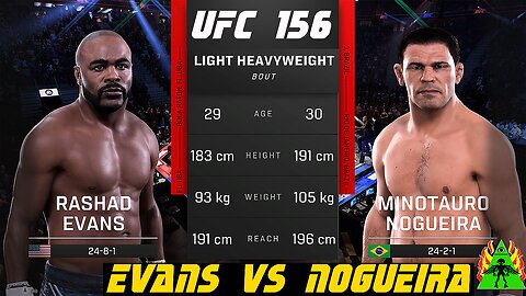 UFC 5 - EVANS VS NOGUEIRA