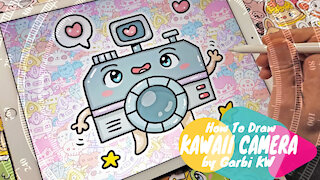 how to Draw Kawaii Camera by Garbi KW