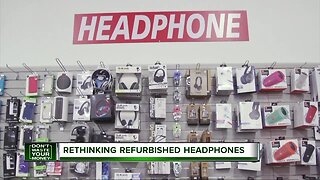 Rethinking refurbished headphones