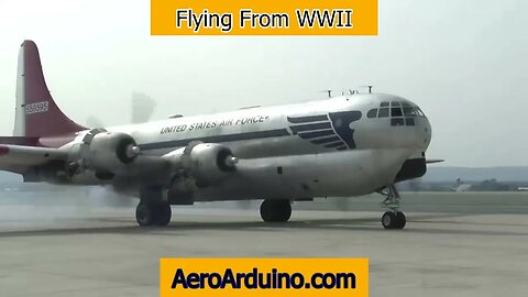 Amazing Boeing C97 StratoFrighter From WWII Still Flying Today