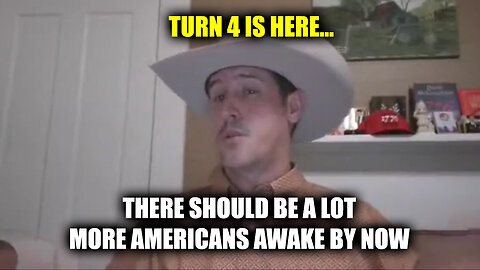 Derek Johnson "Turn 4 is HERE"...There Should Be A Lot More Americans Awake by Now