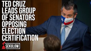 Ted Cruz Leads Group of Senators Opposing Election Certification