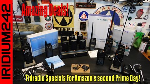 Tidradio Specials For Amazon's second Prime Day!