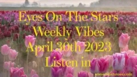 Eyes On The Stars - Weekly Vibes - April 30th 2023 - Read Post 👇